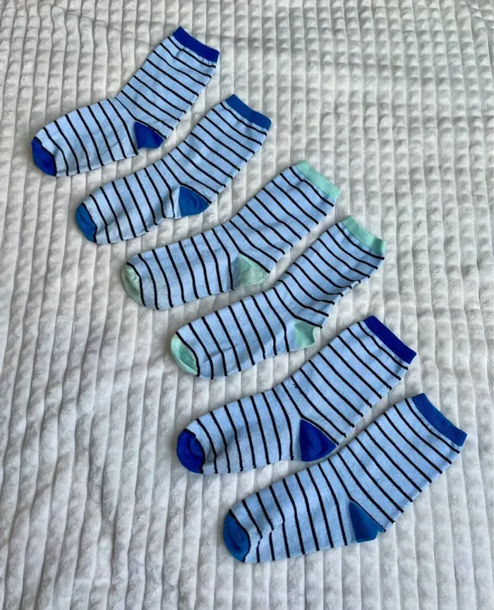 Chaussettes garçon 31/34 (lot de 3) - photo numéro 2