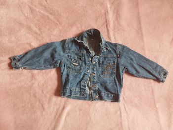 Veste en Jean 3A "Hello"