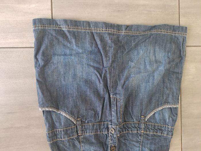 Robe en jean Camaïeu Taille 38 - photo numéro 4