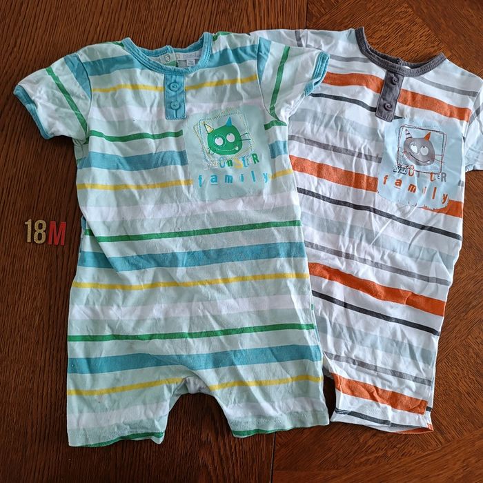Lot de 2 pyjamas été