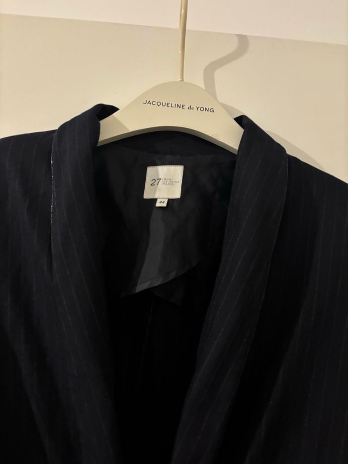Blazer bleu marine Taille 44 27 Quai de Seine