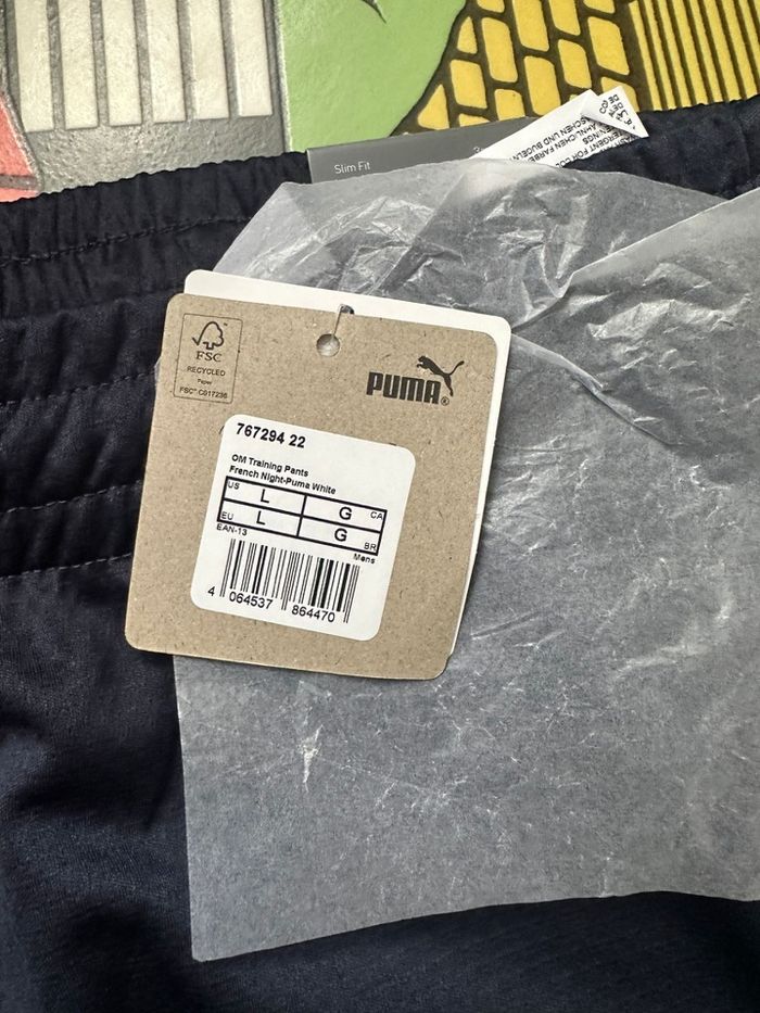 Jogging entrainement OM Puma Neuf - photo numéro 3