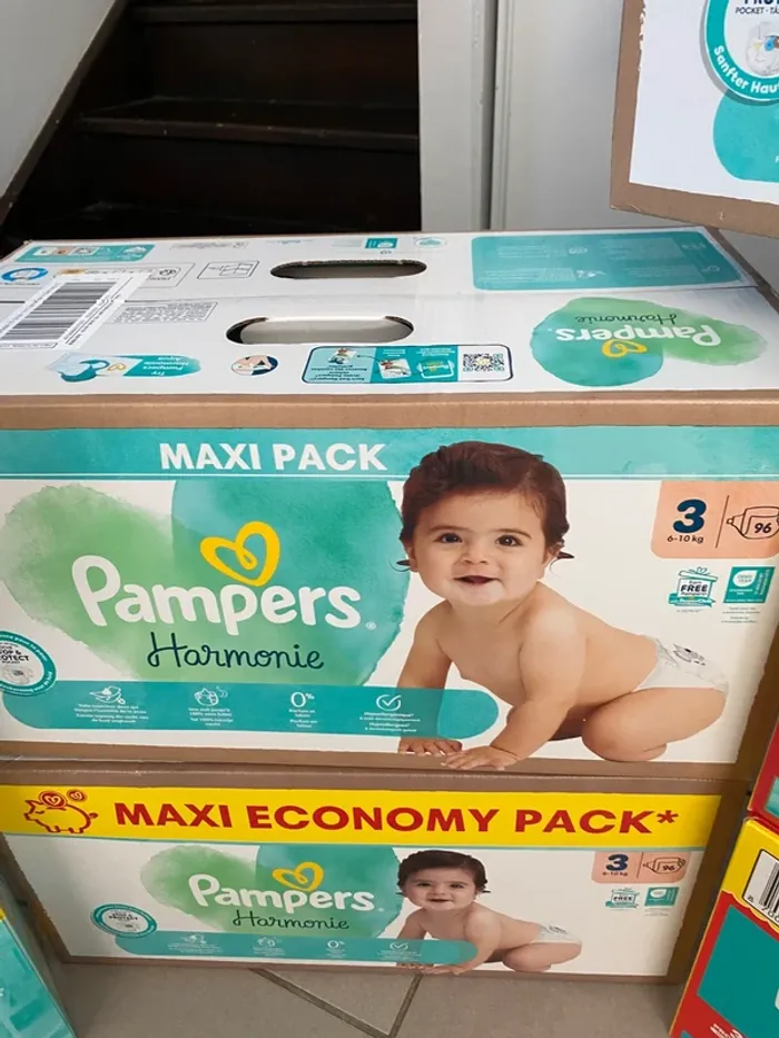 Maxi eco pack Pampers - photo numéro 3