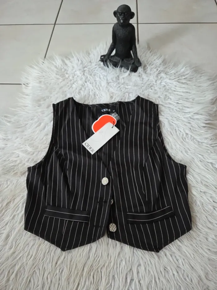 🤗 Gilet court femme T.XS Cider neuf