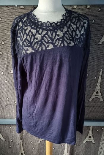 Pull léger avec dentelle taille 46-48