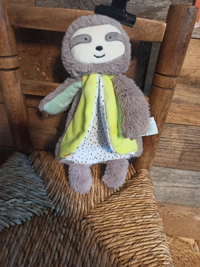 Doudou paresseux baby Nat tbe - photo numéro 4