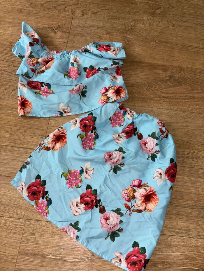 Ensemble t-shirt jupe short - photo numéro 2