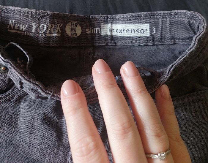 Jeans slim gris - photo numéro 2