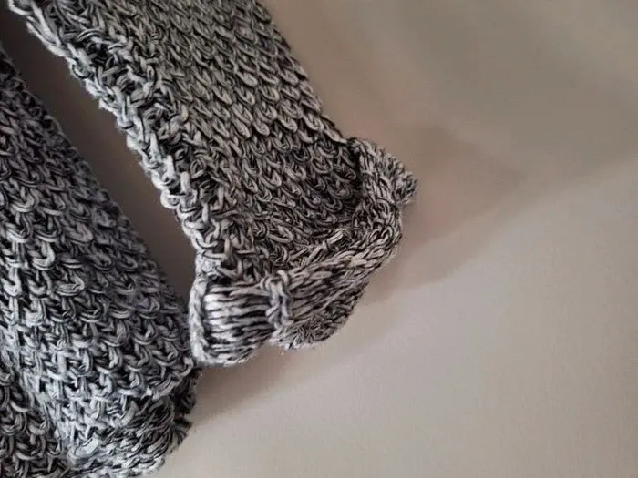 Pull Promod femme noir blanc taille 2 (38) - photo numéro 4