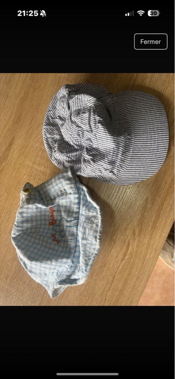 Casquette bébé 