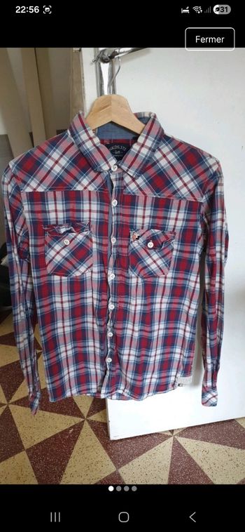 Chemise Homme à carreaux - Taille S - Très bon état - NKDS