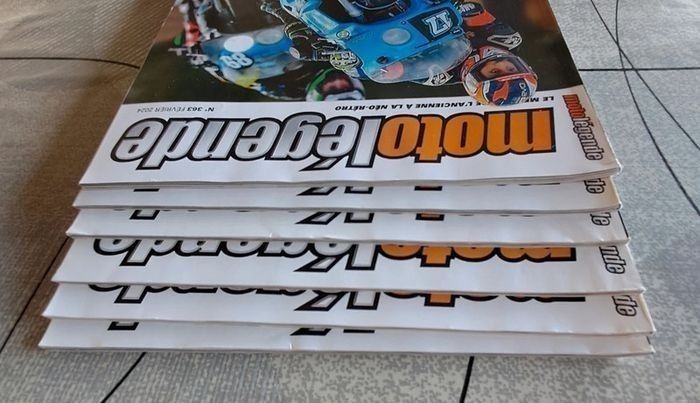Lot magazines sur les motos * Moto légende* pour homme - photo numéro 6