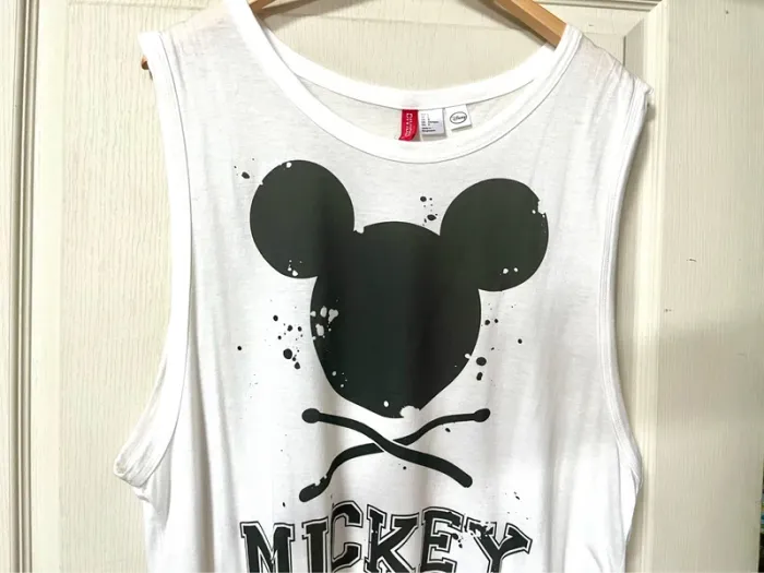 Robe d’été ou T-SHIRT long Mickey -collab Disney - L - photo numéro 3