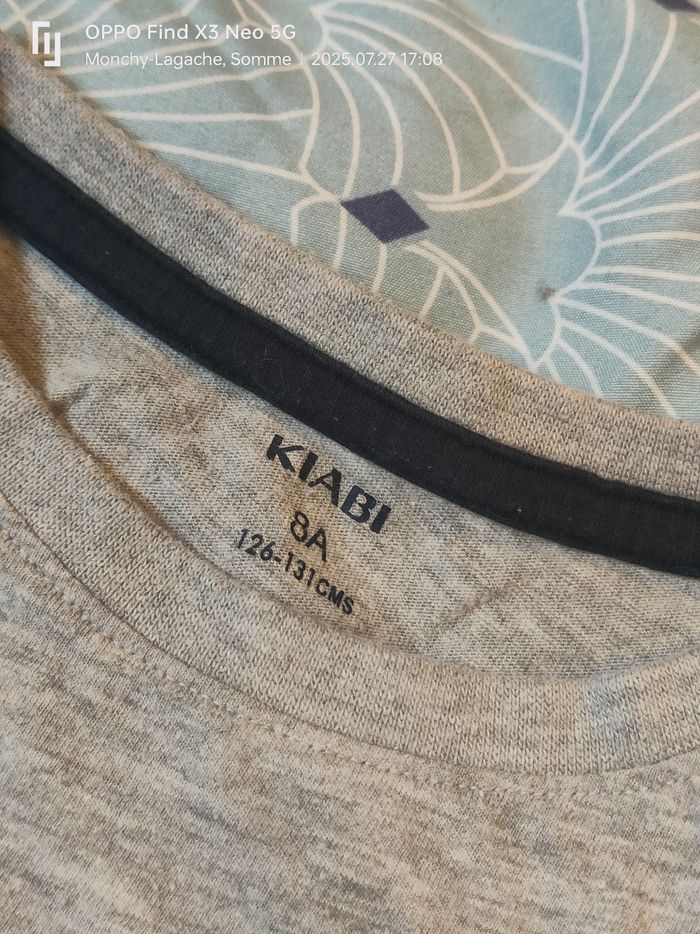 Tee-shirt Kiabi 8ans Réduction jusqu'à -70% - photo numéro 2