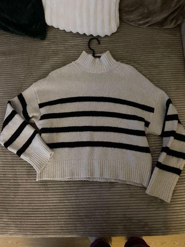 Pull à rayures