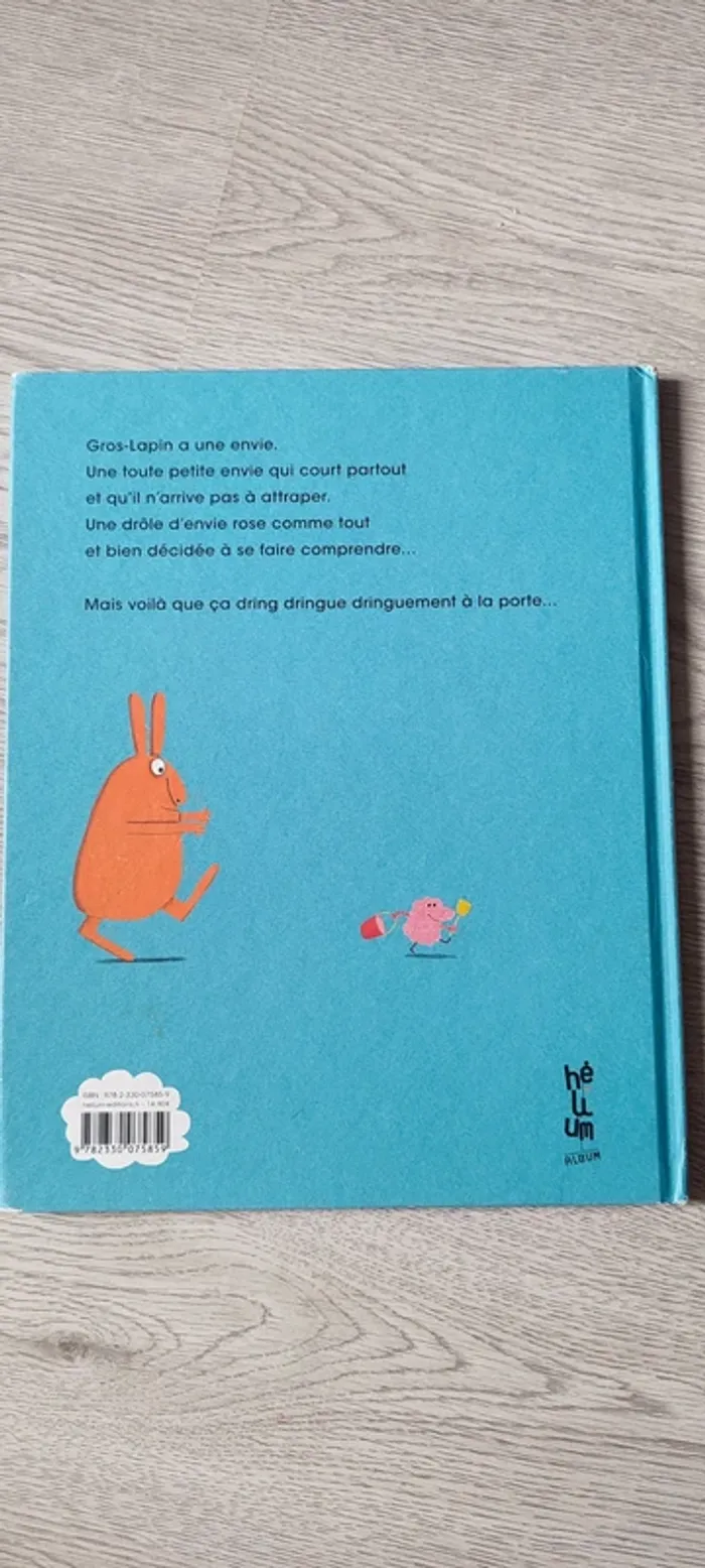 Livre enfant, La petite envie de gros lapin - photo numéro 3