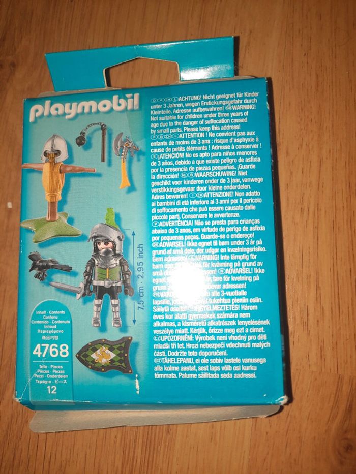 Playmobil 4768 chevalier lion et mannequin - photo numéro 2