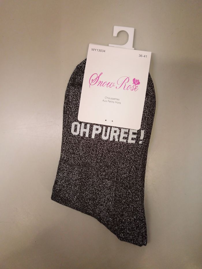 Chaussettes paillettes - photo numéro 2