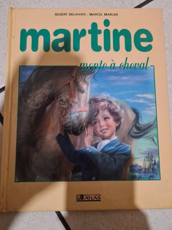 Livre Martine monte à cheval