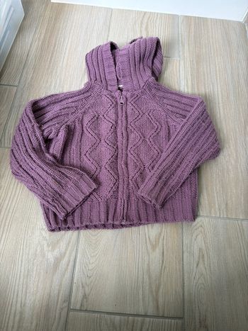 Gilet en laine fille