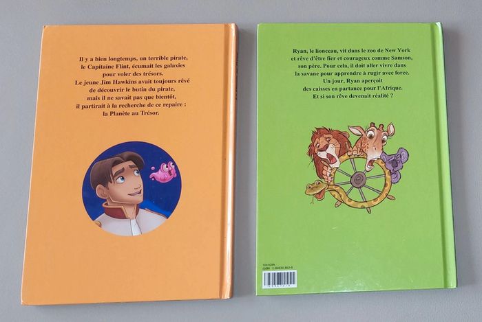Lot de 2 livres disney the wild et la planète au trésor - photo numéro 2