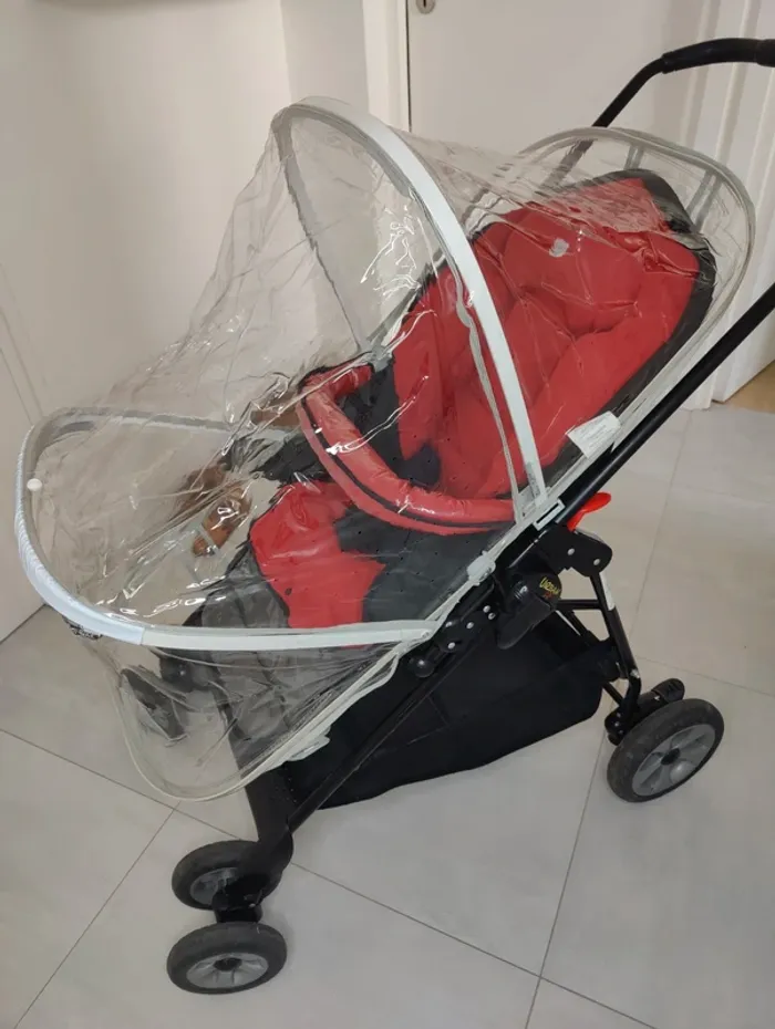 Poussette et Nacelle / Bébé Confort / rouge - photo numéro 15