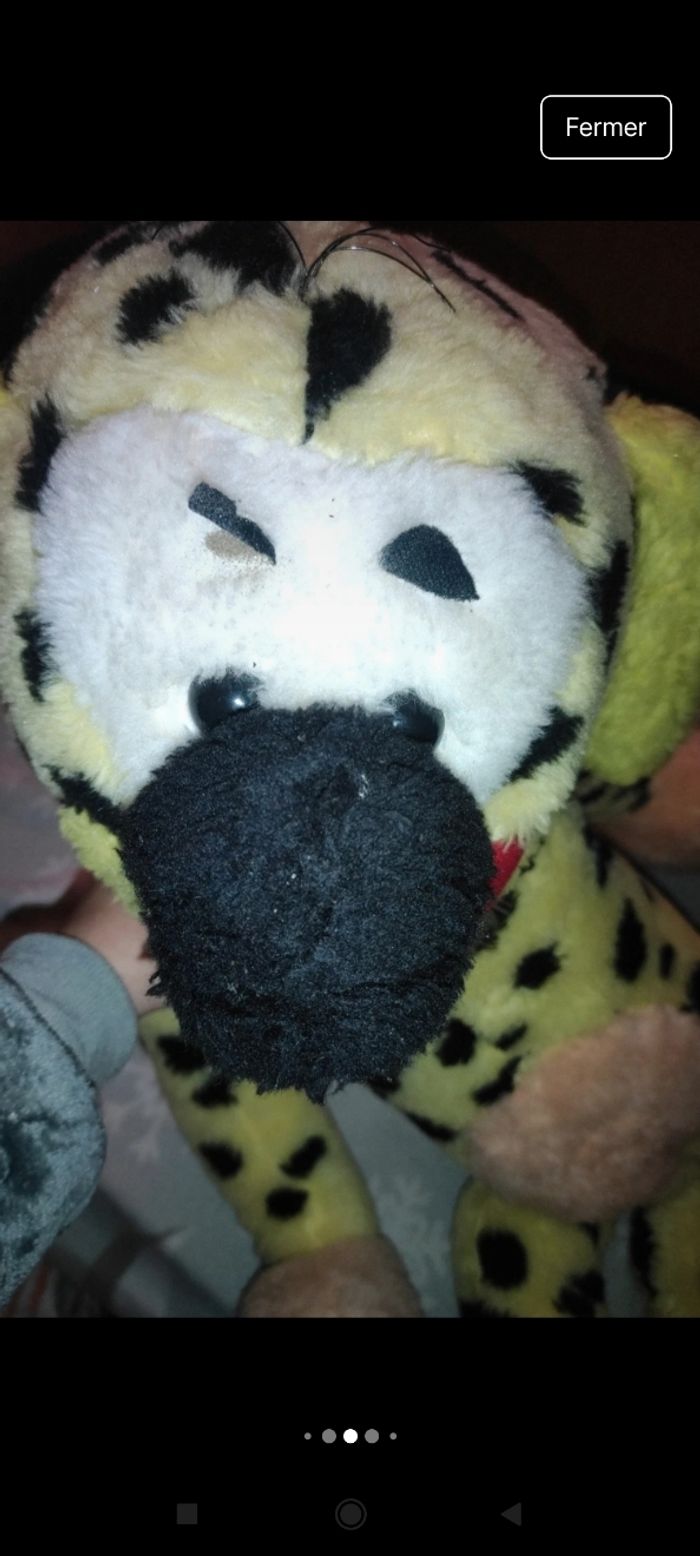 Très belle et grande peluche Marsupilami p4 - photo numéro 8