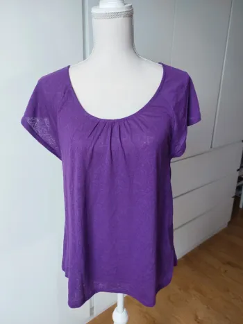 Tee-shirt flammé manches courtes