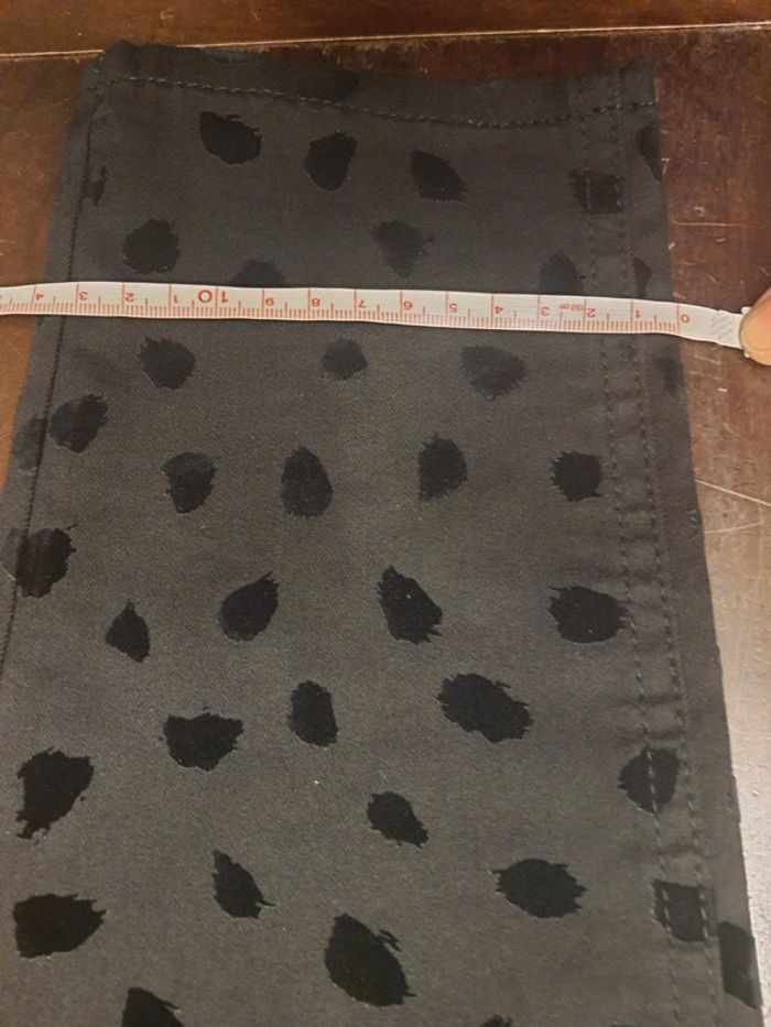 Pantalon noir coupe jeans H&M eur 40 - photo numéro 11