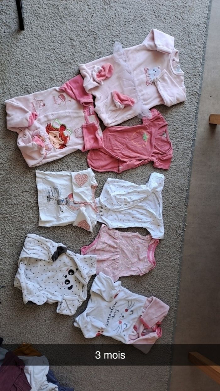 Vetement bebe fille 3 mois - photo numéro 3