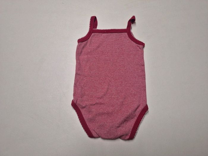 Body rayé rouge - photo numéro 2