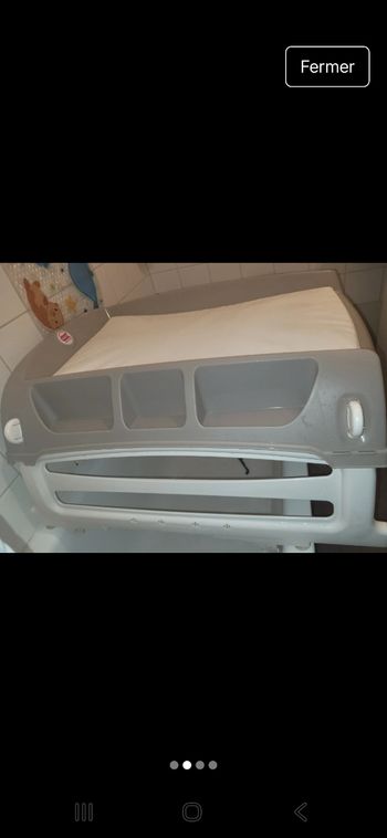 Table à langer pliante