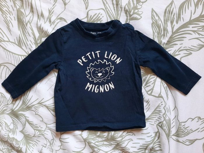 Tee-shirt manche longue 6mois