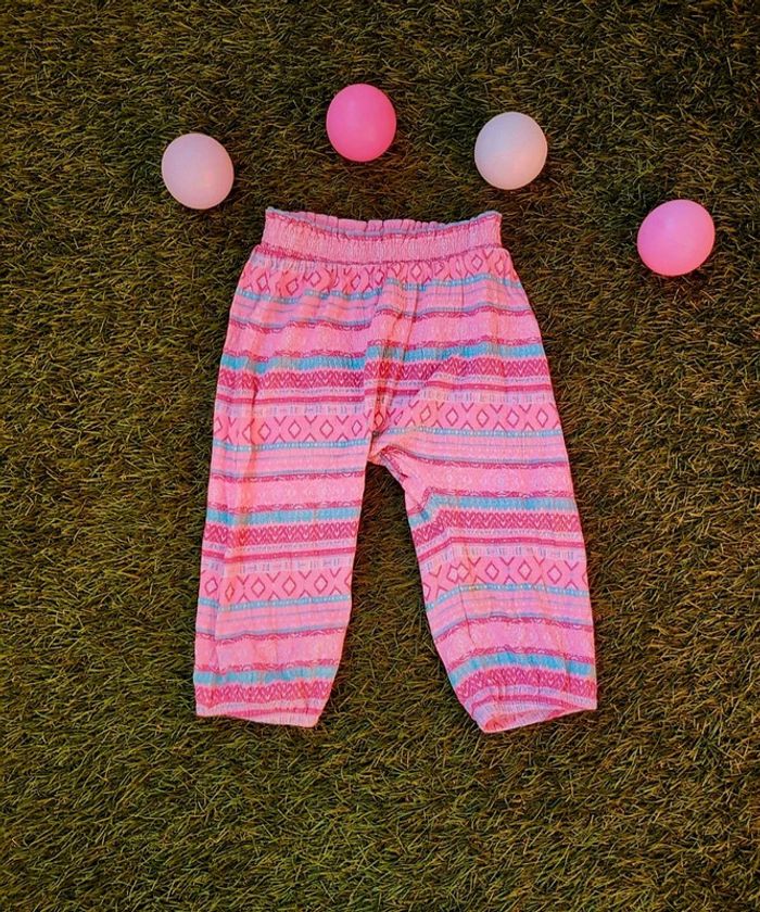 Pantalon léger rose neuf ! 24 mois