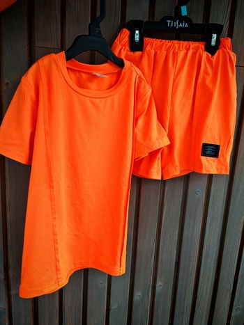 Ensemble 5 ans orange
