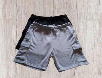 Lot 2 shorts homme coton taille xxl