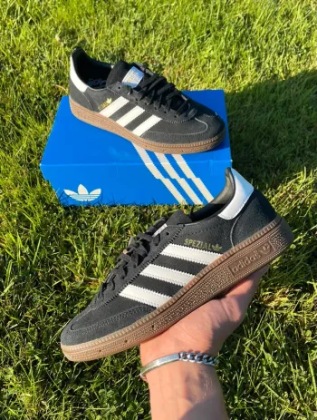 Adidas Originals Handball Spezial Core Black White - Femme 37 1/3