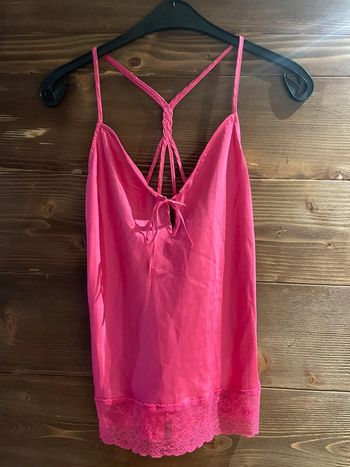 Top de pyjama etam rose fushia