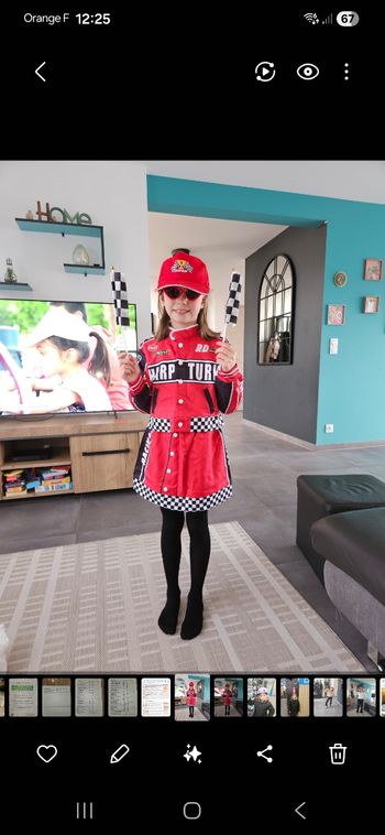 Deguisement pilote F1