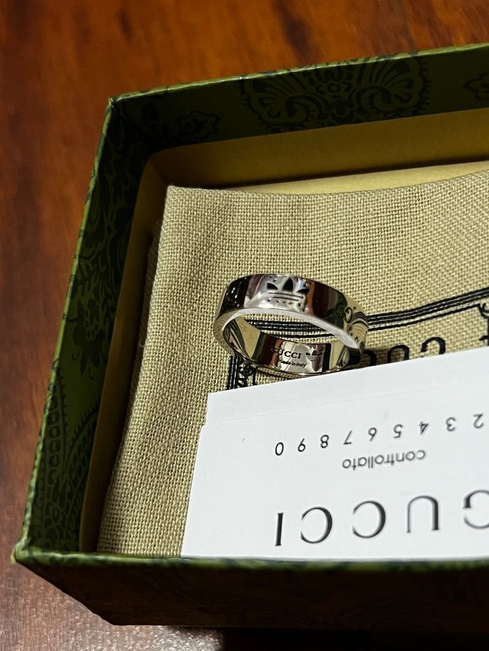 Bague Gucci en argent sterling 💍 Taille 8 - photo numéro 6