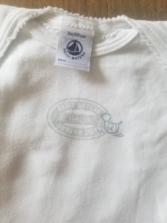 Lot bodies petit bateau - photo numéro 6
