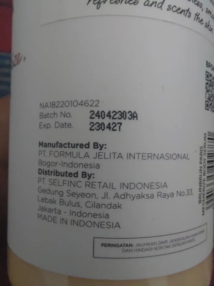 Body serum/crème pour le corps Brun Brun - photo numéro 2