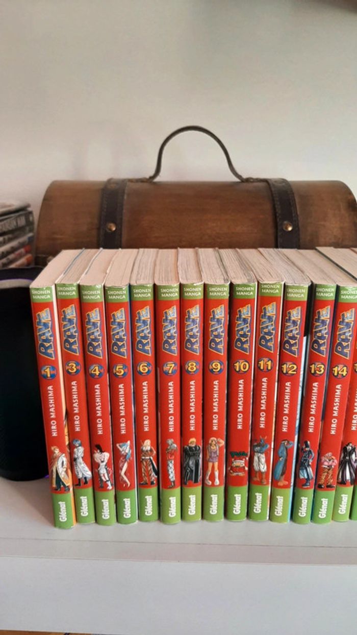 Manga Rave lot tome 1 à 22 sans le tome 2 - photo numéro 3