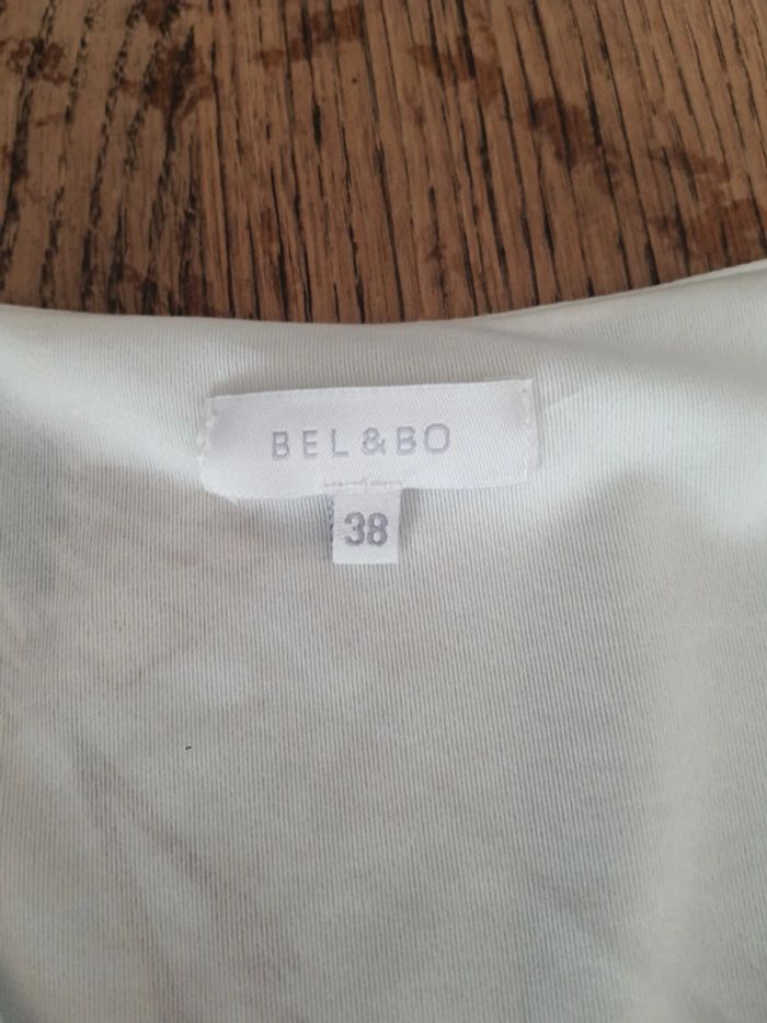 Jolie Robe Bel&Bo taille 38 fond tourquoise - photo numéro 12