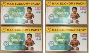 Couches pampers harmonie T4