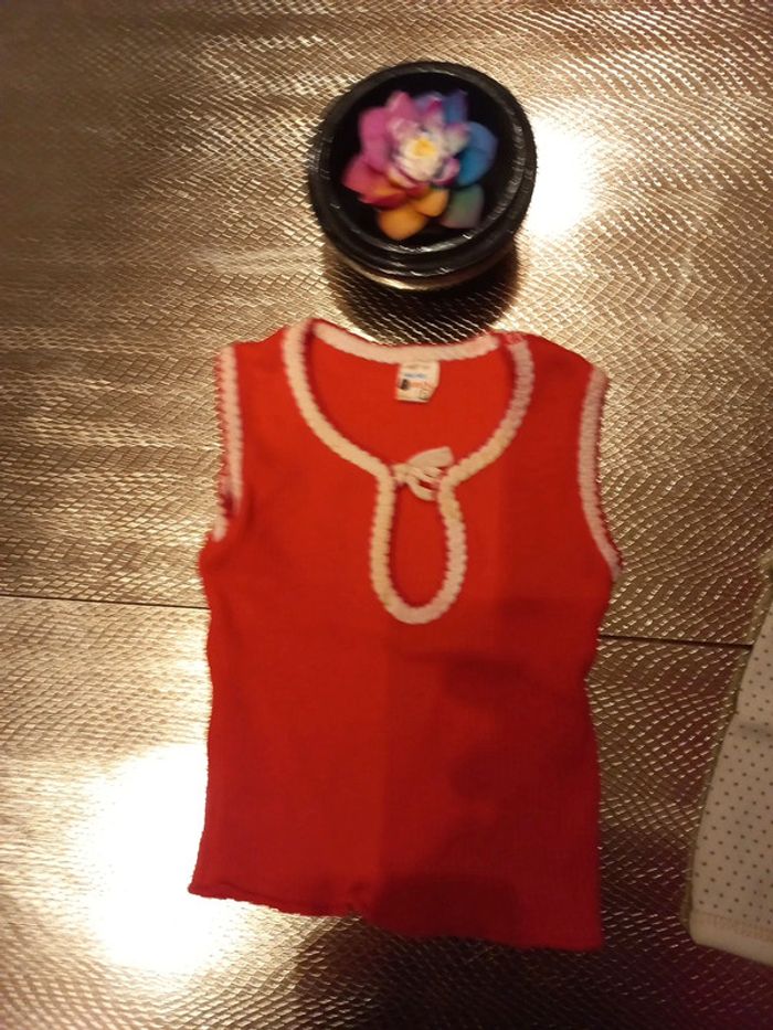 Lot 2 hauts été type boléro naissance à 1 mois - photo numéro 2