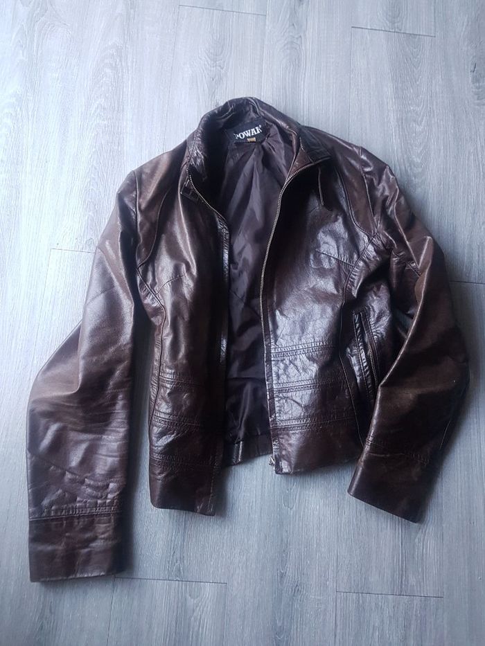 Veste en cuir