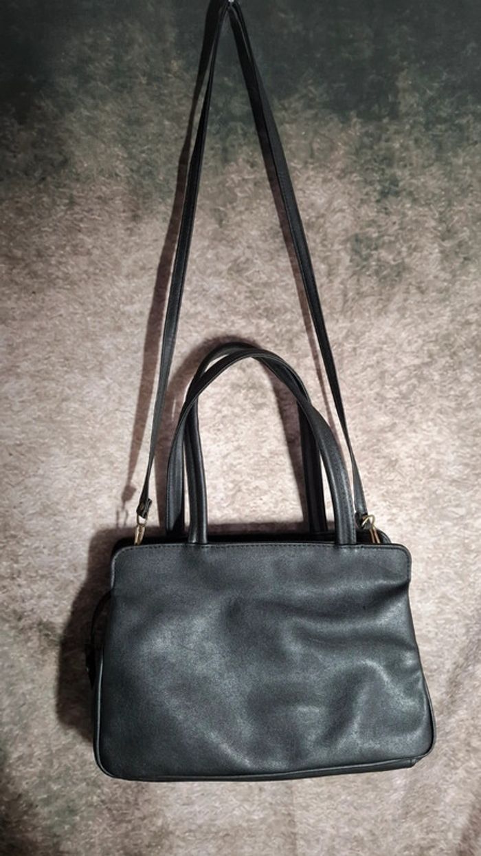 Sac à main bandoulière élégant nombreux rangement - photo numéro 3