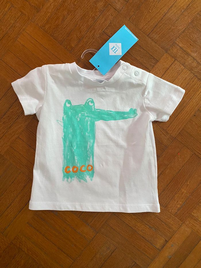 T-shirt Tex Baby Taille 3 mois - 60 cm - photo numéro 2