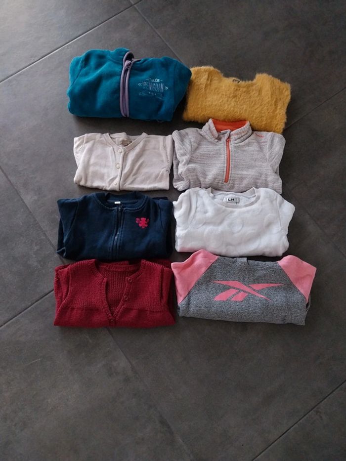 Lot pull fille 3 ans